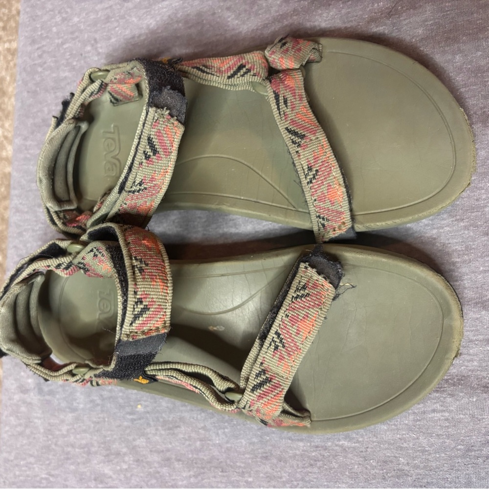 Teva Hurricane XLT 2 Boomerang Burnt Olive Open Toe Sandals FM1319A